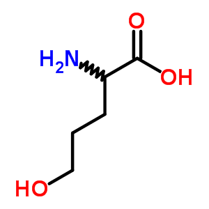 2-Amino-5-hydroxy-pentanoic acid Structure,6152-89-2Structure