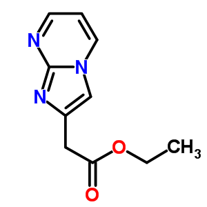 Imidazo[1,2-a]pyrimidin-2-yl-acetic acidethylester Structure,61571-27-5Structure