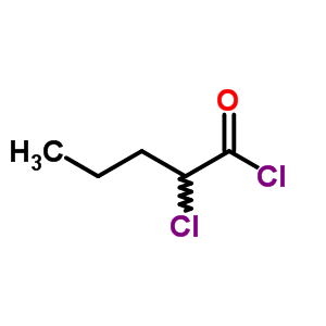 2-Chloro-pentanoyl chloride Structure,61589-68-2Structure