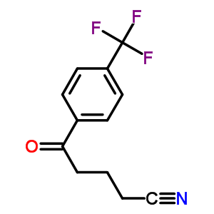 5-Oxo-5-(4-trifluoromethylphenyl)valeronitrile Structure,61718-86-3Structure