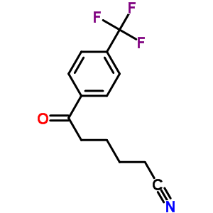 6-Oxo-6-(4-trifluoromethylphenyl)hexanenitrile Structure,61718-88-5Structure