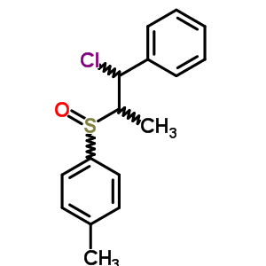 1-(1-Chloro-1-phenyl-propan-2-yl)sulfinyl-4-methyl-benzene Structure,61735-47-5Structure