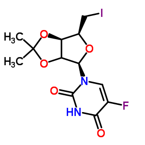 5-Chloro-5’-deoxy-5’-iodo-2’,3’-o-isopropylidene-d-uridine Structure,61787-10-8Structure