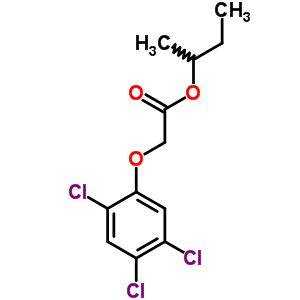 Butan-2-yl 2-(2,4,5-trichlorophenoxy)acetate Structure,61792-07-2Structure