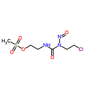 1-(2-Chloroethyl)-3-(2-methylsulfonyloxyethyl)-1-nitrosourea Structure,61866-12-4Structure