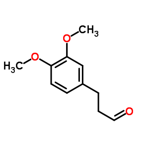 3-(3,4-Dimethoxy-phenyl)-propionaldehyde Structure,61871-67-8Structure