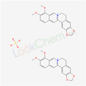 Berberine hydrochloride Structure,6190-33-6Structure