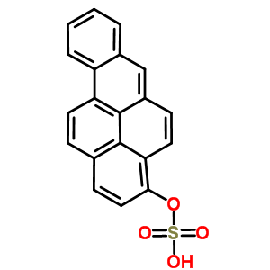 Benzo(a)pyrenyl-3-sulphate Structure,61996-71-2Structure