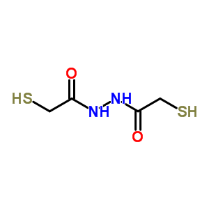 2-Sulfanyl-n-(sulfanylacetyl)acetohydrazide Structure,62-48-6Structure