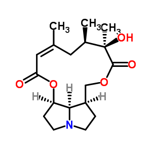 (15Z)-15,16-didehydro-1alpha,2,15,20-tetrahydro-12-hydroxy-16alpha-homo-21-norsenecionan-11,16alpha-dione Structure,62018-77-3Structure