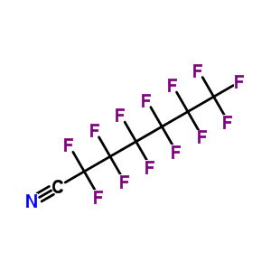 Perfluoroheptanenitrile Structure,62038-08-8Structure