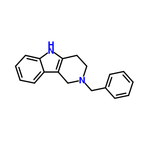 2-Benzyl-2,3,4,5-tetrahydro-1h-pyrido[4,3-b]indole Structure,6208-43-1Structure