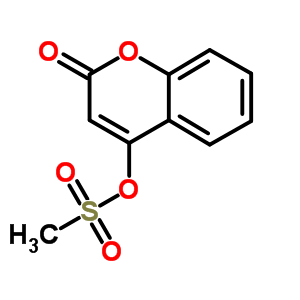 4-Methylsulfonyloxychromen-2-one Structure,62113-90-0Structure