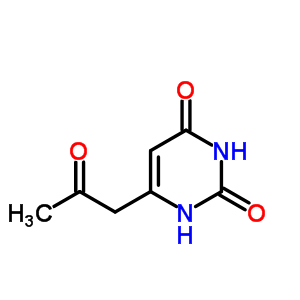 6-(2-Oxopropyl)-1h-pyrimidine-2,4-dione Structure,62175-77-3Structure