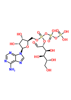 P(1)-(adenosine-5)-p(3)-(glucose-6)triphosphate Structure,62230-91-5Structure