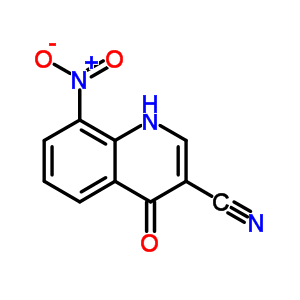 1,4-Dihydro-8-nitro-4-oxo-3-quinolinecarbonitrile Structure,623163-10-0Structure