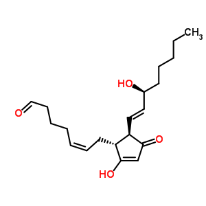 (5Z,13e,15s)-9alpha,15-dihydroxy-11-oxoprosta-5,13-dien-1-oic acid 1,9-lactone Structure,62410-77-9Structure