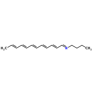 N-(dodec-2,4,6,8,10-pentaenylidene)-n-butylamine Structure,62480-45-9Structure