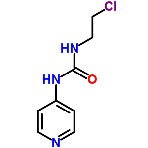 1-(2-Chloro-ethyl)-3-pyridin-4-yl-urea Structure,62491-96-7Structure