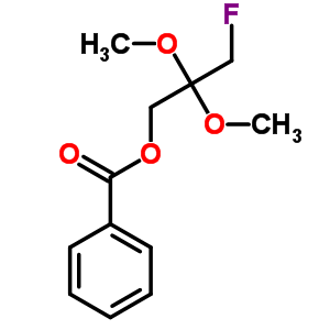 2,2-Dimethoxy-3-fluoropropyl benzoate Structure,62522-69-4Structure