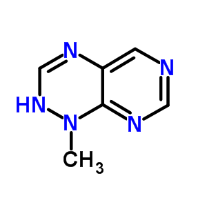 Pyrimido[5,4-e]-as-triazine, 1,2-dihydro-1-methyl- (6ci,8ci) Structure,6265-80-1Structure