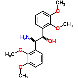 2-Amino-1,2-bis(2,3-dimethoxyphenyl)ethanol Structure,6267-60-3Structure