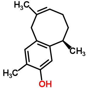 (6Z,10s)-5,8,9,10-tetrahydro-3,6,10α-trimethylbenzocyclooctene-2-ol Structure,62706-41-6Structure