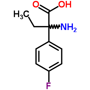 2-Amino-2-(4-fluorophenyl)butanoic acid Structure,6272-06-6Structure