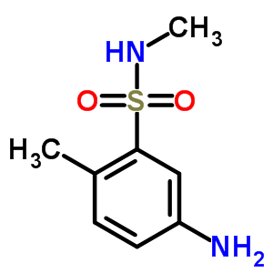 5-Amino-n,2-dimethyl-benzenesulfonamide Structure,6274-17-5Structure