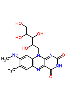 8-Methylamino-riboflavin Structure,62746-55-8Structure