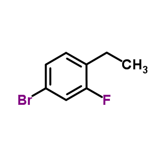 4-Bromo-1-ethyl-2-fluorobenzene Structure,627463-18-7Structure