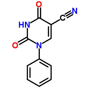 2,4-Dioxo-1-phenyl-1,2,3,4-tetrahydro-5-pyrimidinecarbonitrile Structure,6275-84-9Structure