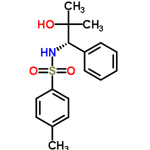 (S)-n-(2-hydroxy-2-methyl-1-phenyl-propyl)-4-methyl-benzenesulfonamide Structure,627534-43-4Structure