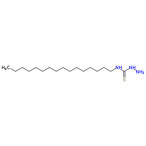 1-Amino-3-hexadecyl-thiourea Structure,6278-81-5Structure