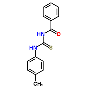 N-(p-tolylcarbamothioyl)benzamide Structure,6281-61-4Structure