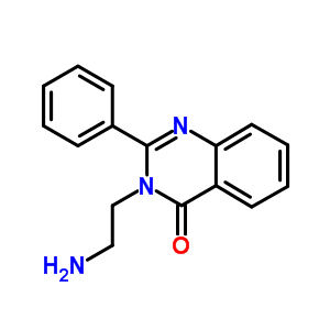 3-(2-Aminoethyl)-2-phenylquinazolin-4(3H)-one Structure,62838-20-4Structure