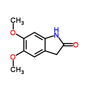 5,6-Dimethoxyindolin-2-one Structure,6286-64-2Structure