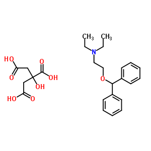 2-Benzhydryloxy-n,n-diethyl-ethanamine Structure,6297-62-7Structure