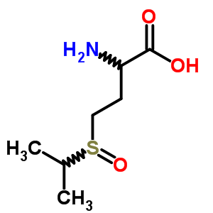 2-Amino-4-propan-2-ylsulfinyl-butanoic acid Structure,6298-01-7Structure