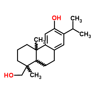 8-(Hydroxymethyl)-4b,8-dimethyl-2-propan-2-yl-5,6,7,8a,9,10-hexahydrophenanthren-3-ol Structure,6298-23-3Structure