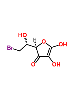 6-Deoxy-6-bromoascorbic acid Structure,62983-44-2Structure