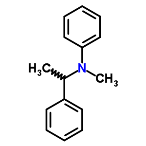 Benzenemethanamine,n,a-dimethyl-n-phenyl- Structure,6299-04-3Structure