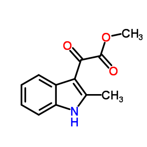 Methyl (2-methyl-1h-indol-3-yl)(oxo)acetate Structure,62995-59-9Structure