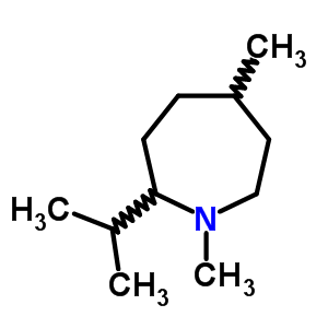 1H-azepine,hexahydro-1,5-dimethyl-2-(1-methylethyl)- Structure,6301-55-9Structure