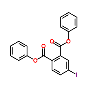 Diphenyl 4-iodobenzene-1,2-dicarboxylate Structure,6301-62-8Structure