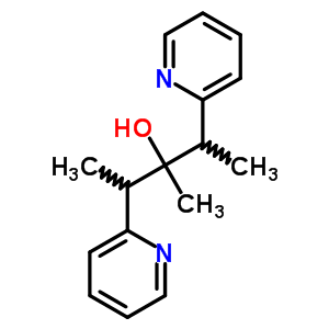 2-Pyridineethanol,a,b-dimethyl-a-[1-(2-pyridinyl)ethyl]- Structure,6301-74-2Structure