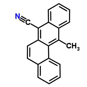 12-Methylbenz[a]anthracene-7-carbonitrile Structure,63020-25-7Structure