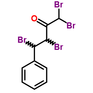 2-Butanone,1,1,3,4-tetrabromo-4-phenyl- Structure,6304-55-8Structure