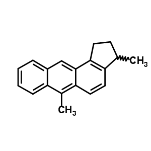 2,3-Dihydro-3,6-dimethyl-1h-cyclopent[a]anthracene Structure,63040-45-9Structure