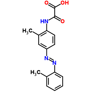 N-[2-methyl-4-(2-methylphenylazo)phenyl]oxamidic acid Structure,63042-11-5Structure